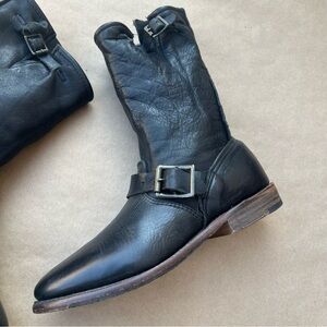 Vintage Shoe Company VERONICA Brown Leather Women’s Size 6 MADE In USA VS2200